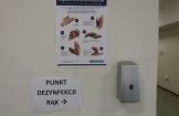  INFORMACJA – dezynfekcja rąk w Urzędzie Miasta i Gminy Połaniec