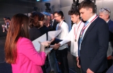 LAUREACI  WOJEWÓDZKICH KONKURSÓW PRZEDMIOTOWYCH                      ZE SZKOŁY PODSTAWOWEJ W POŁAŃCU NA UROCZYSTEJ GALI W KIELCACH 