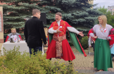 „Ballady i Romanse” przed Biblioteką Publiczną w Połańcu 