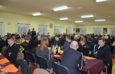 Strażacy wspólnie zasiedli przy wigilijnym stole