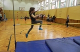 SKOK WZWYŻ Z UDZIAŁEM GIMNAZJALISTÓW