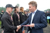 OSTRA RYWALIZACJA NA POWIATOWYCH ZAWODACH SPORTOWO - POŻARNICZYCH 
